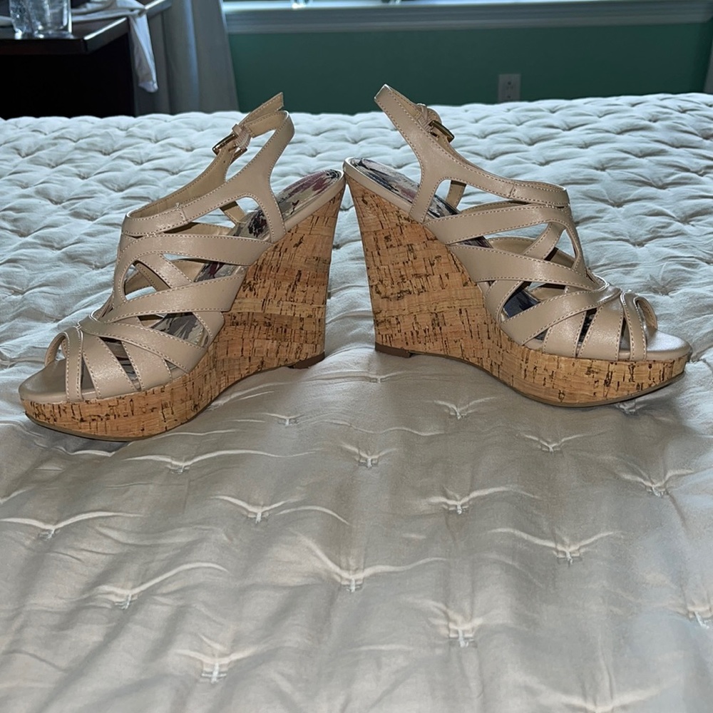 Tan sandals